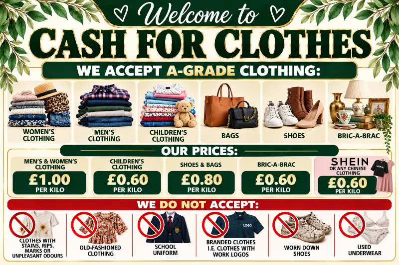 SellAgain Cash for Clothes in Wickford