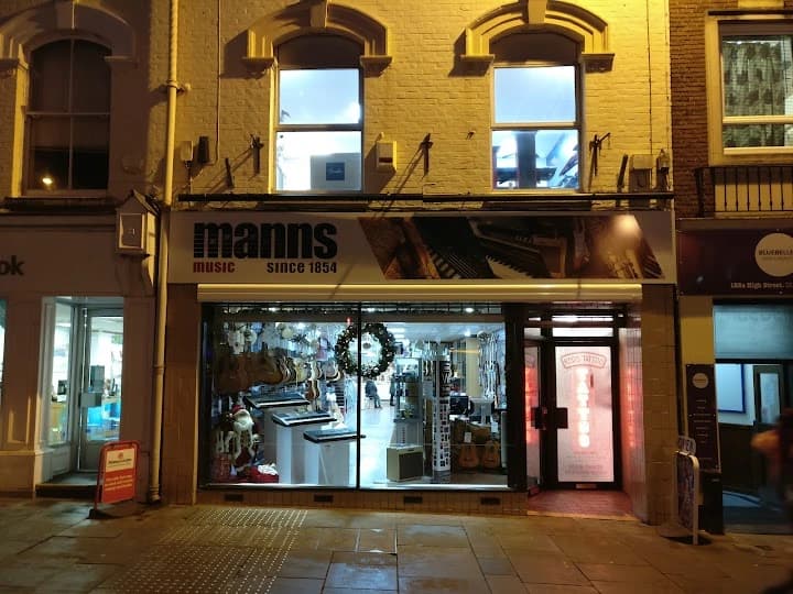 Mann's Music in Colchester