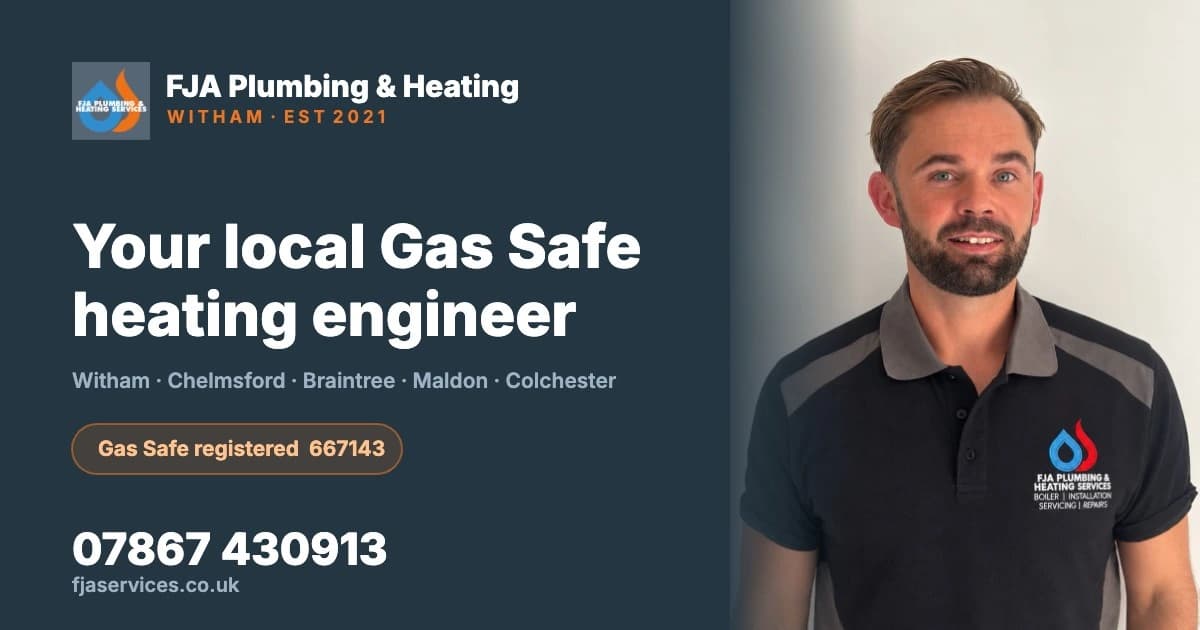 FJA Plumbing & Heating Ltd in Witham